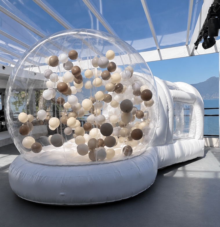 Bubble house branco